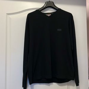 Versace Classic man’s long sleeves black shirtsGood condition.Size S. 100%cotton